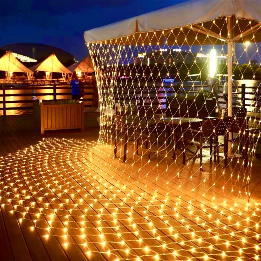 Outdoor Lighting Grid Screen - 2022 جديد 2x2/3x2 متر في الهواء