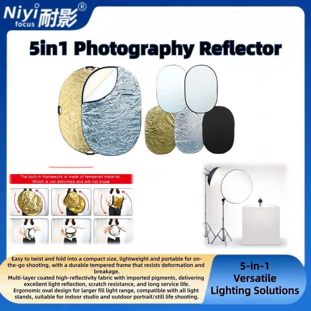 Outdoor Lighting Kit Photography - عاكس ضوء للتصوير الفوتوغرافي 5 في