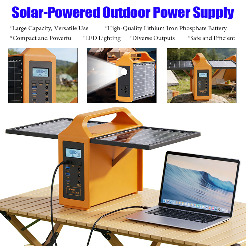 Photocell Outdoor Lighting - محطة طاقة شمسية محمولة بقدرة 150