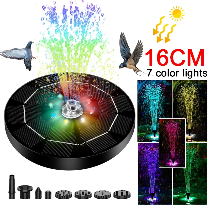 Outdoor Lighting Company - مصباح حبر LED دوار شمسي ،