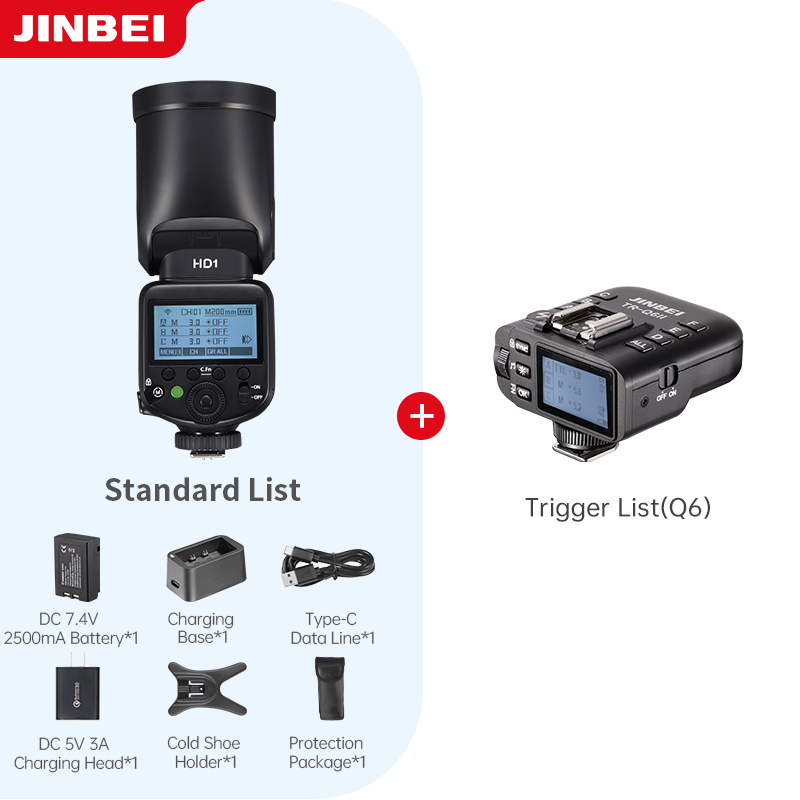 Outdoor Lighting Kit Photography - فلاش كاميرا JINBEI HD-1 للتصوير الخارجي