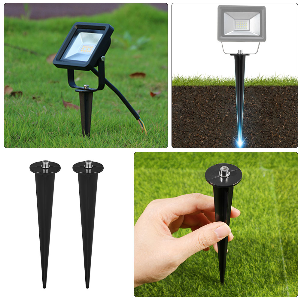 Outdoor Lighting Yard Stakes - 6 قطعة حصص الأرض في الهواء