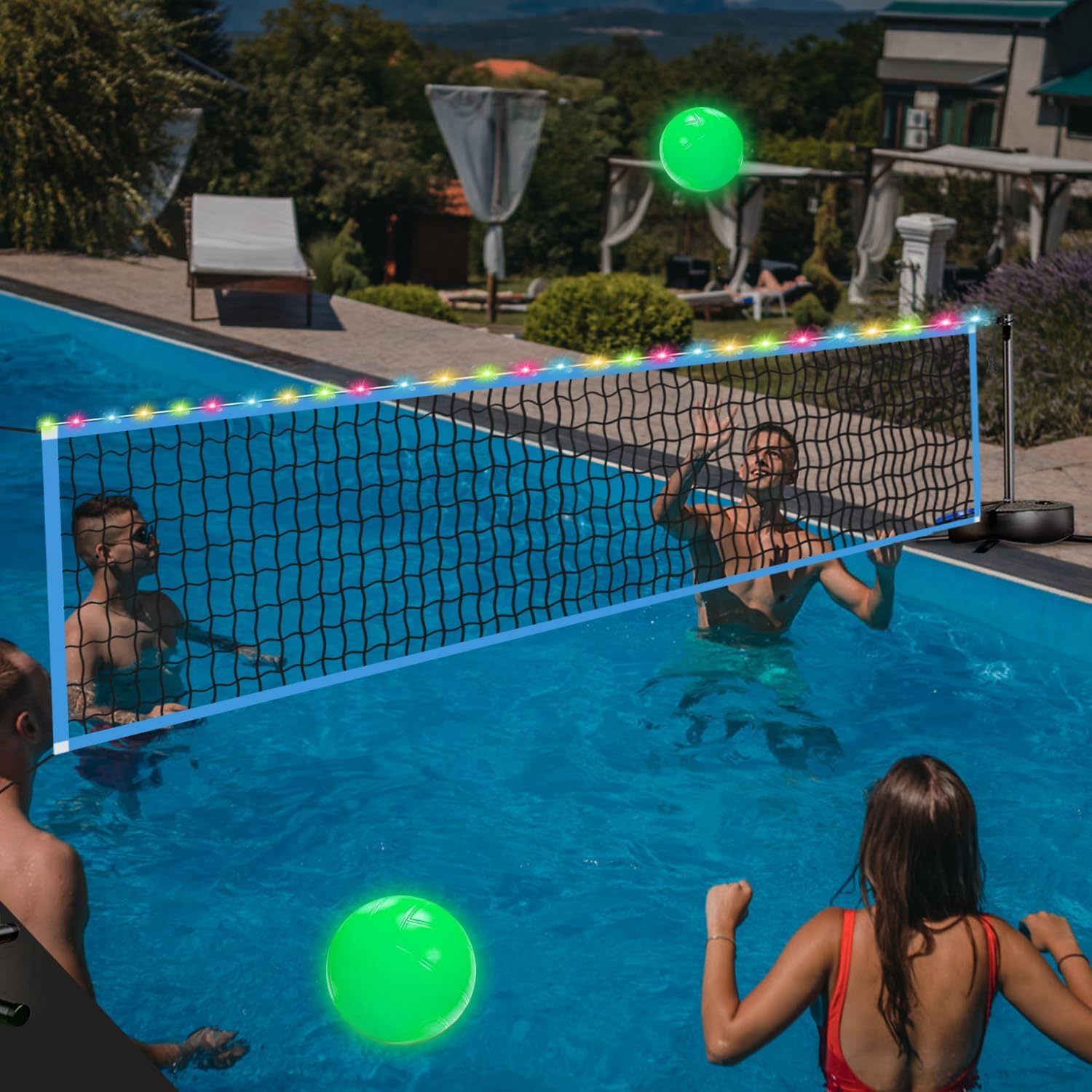 Outdoor Lighting Led - شبكة كرة طائرة محمولة للاستخدام الخارجي