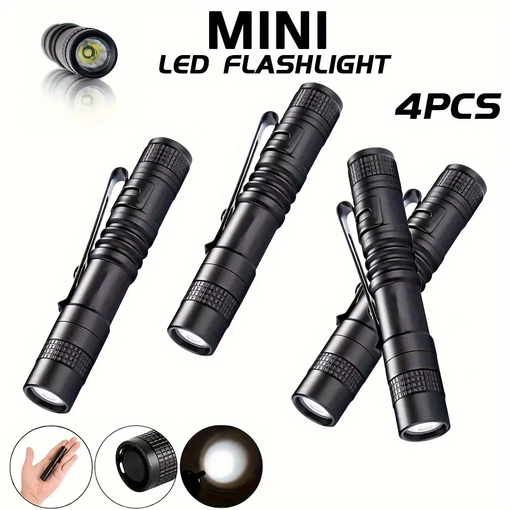 Outdoor Lighting Setup - 1-4 قطعة قلم LED صغير محمول