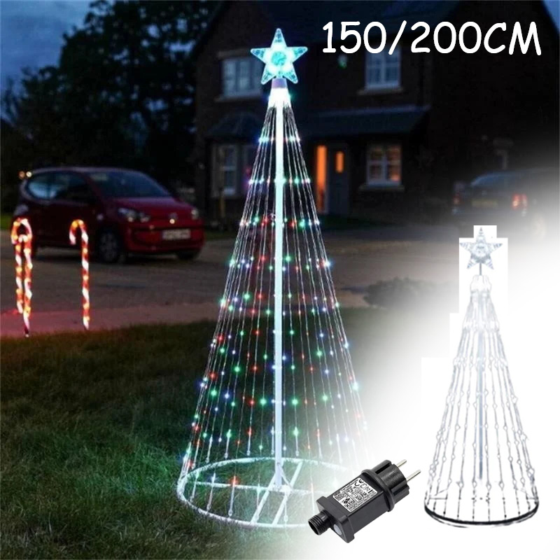 Outdoor Lighting Tree - ضوء سلسلة LED مع وحدة تحكم