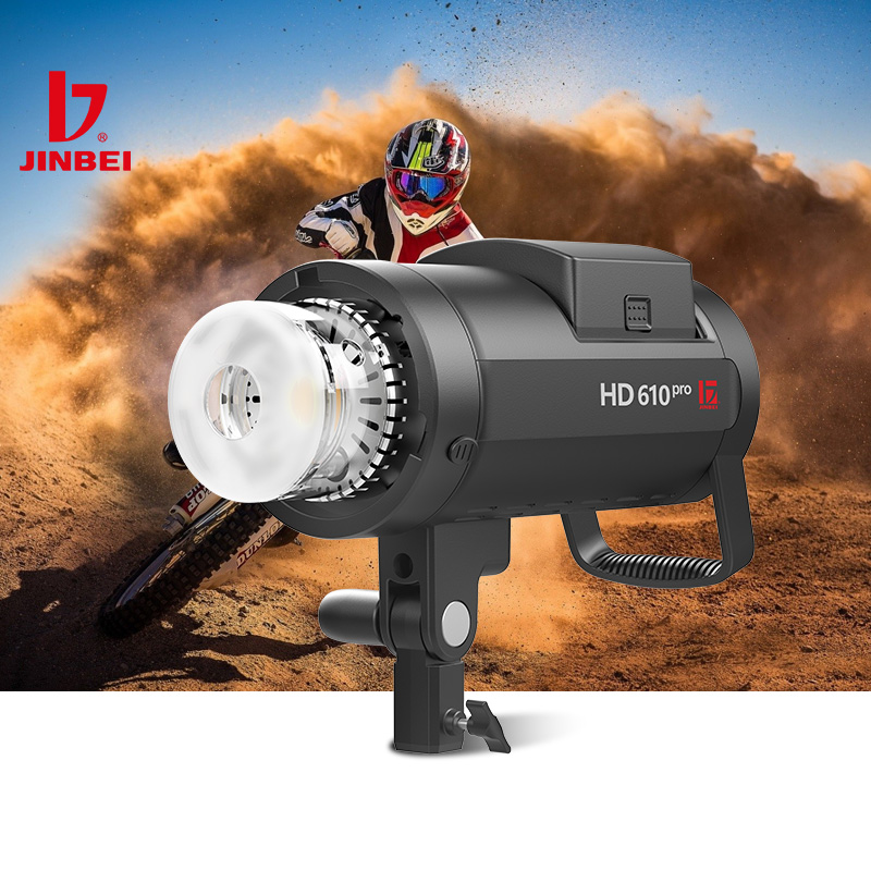 Outdoor Lighting Kit Photography - فلاش إضاءة احترافي JINBEI HD610 TTL