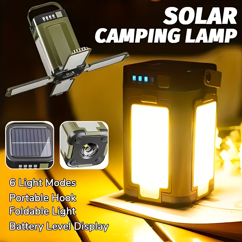 مصباح تخييم خارجي يعمل بالطاقة - مراجعة Outdoor Lighting Led وسعره