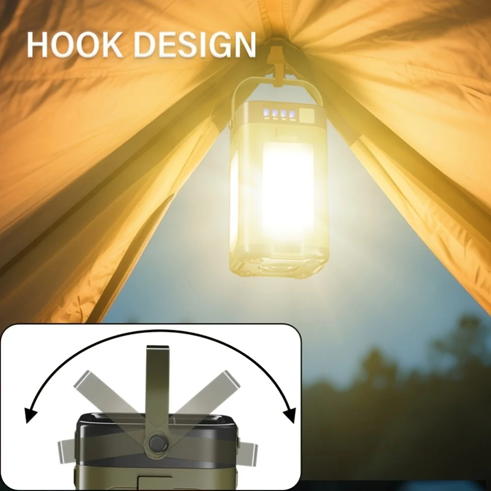 مصباح تخييم خارجي يعمل بالطاقة - مراجعة Outdoor Lighting Led وسعره