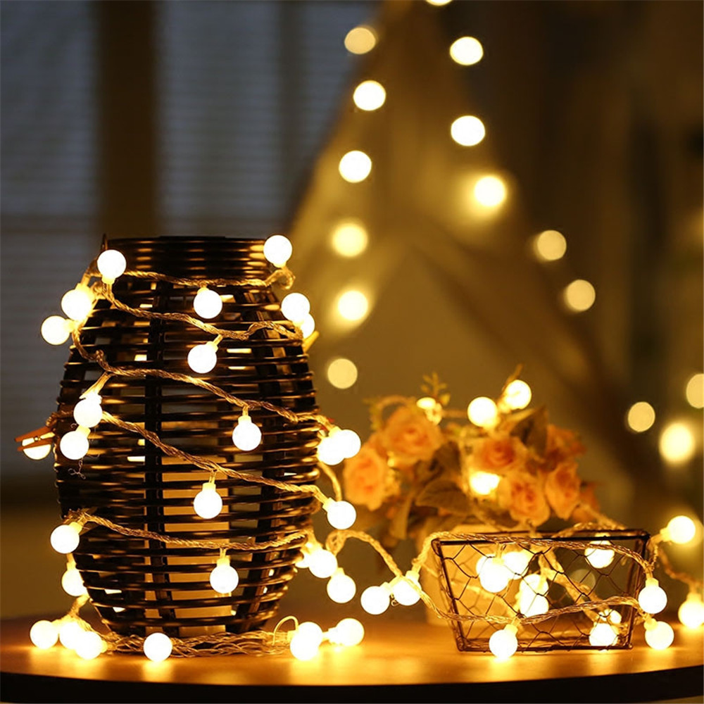 أضواء خيطية تعمل بالطاقة الشمس - مراجعة Outdoor Lighting Led وسعره