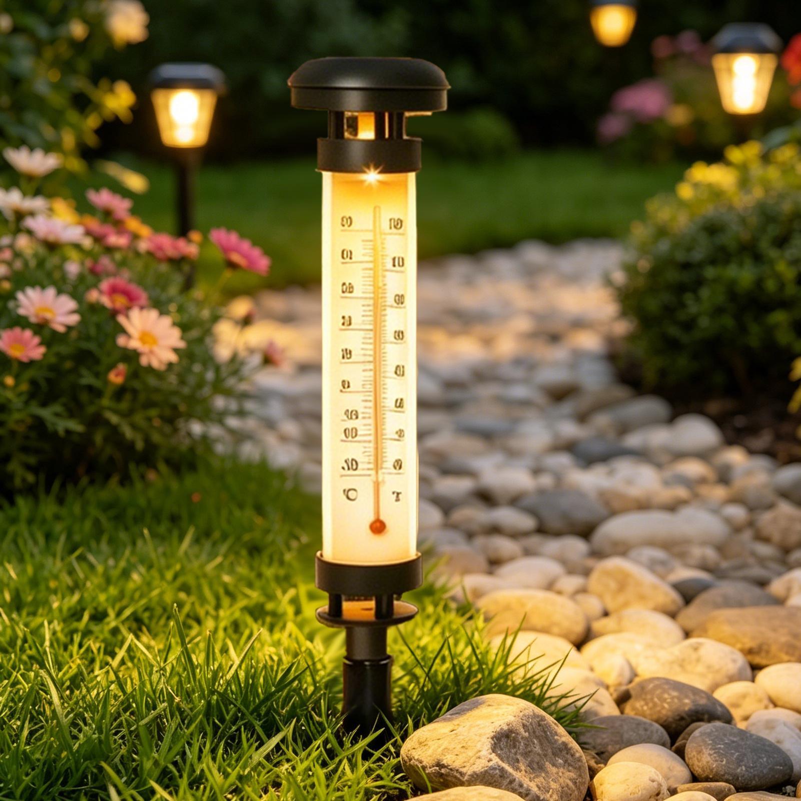 أضواء شمسية للممرات تعمل بالطا - مراجعة Outdoor Lighting Yard Stakes وسعره