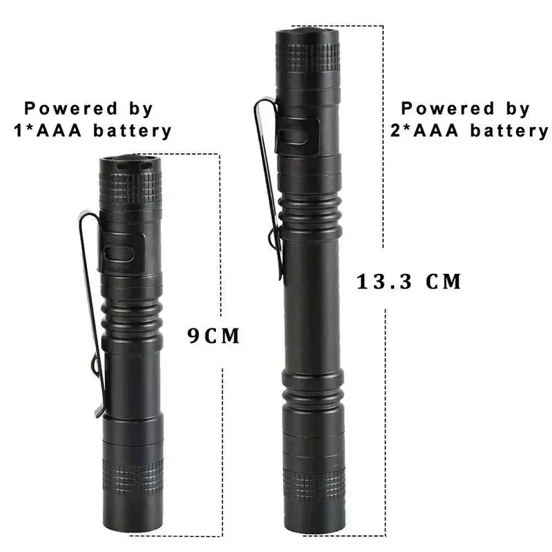 مصباح قلم LED صغير محمول مع مش - مراجعة Outdoor Lighting Setup وسعره