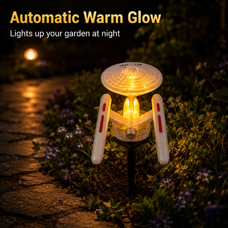 مصباح حديقة شمسي على شكل سفينة - مراجعة Outdoor Lighting Company وسعره
