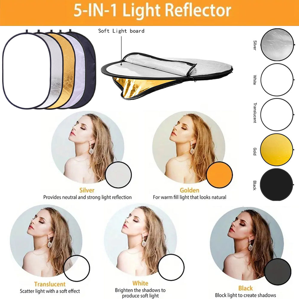 طقم عاكس للتصوير الفوتوغرافي 5 - مراجعة Outdoor Lighting Kit Photography وسعره