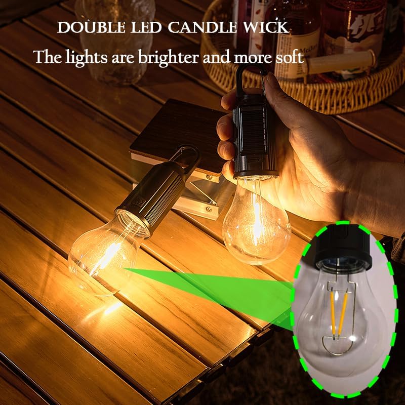 مصابيح LED للتخييم تعمل بالطاق - مراجعة Photocell Outdoor Lighting وسعره