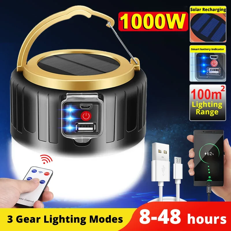 LED الشمسية التخييم ضوء قوة ال - مراجعة Photocell Outdoor Lighting وسعره