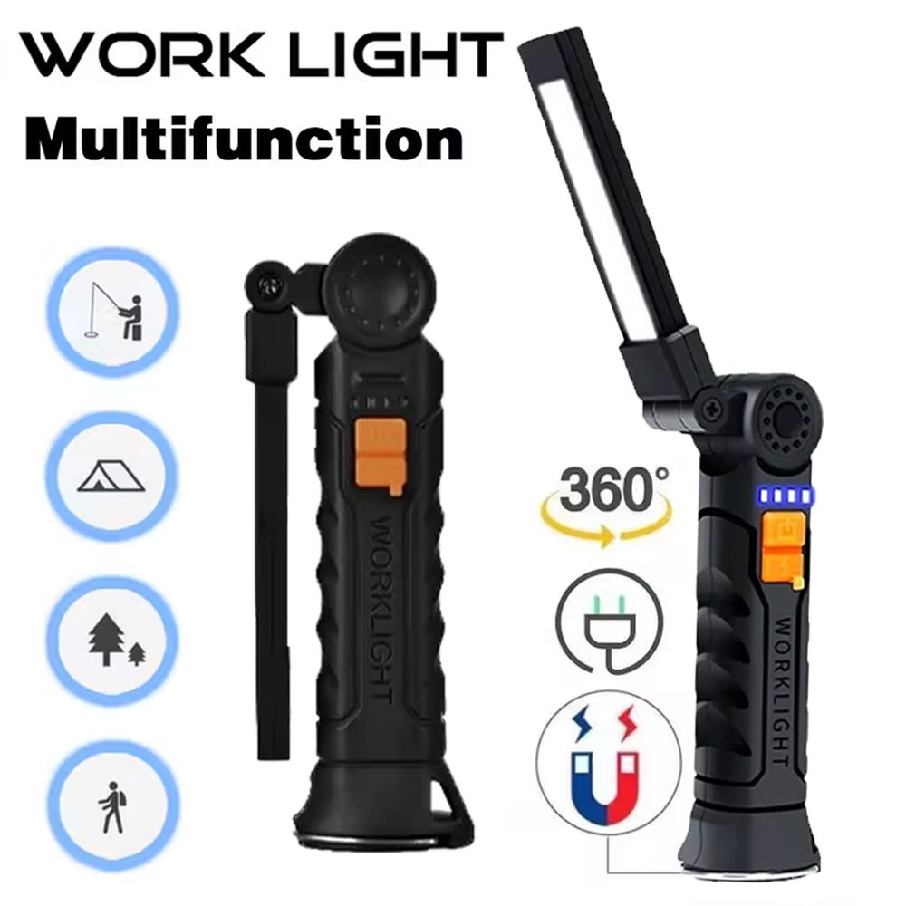 مصباح يدوي COB LED محمول USB ق - مراجعة Outdoor Lighting Setup وسعره