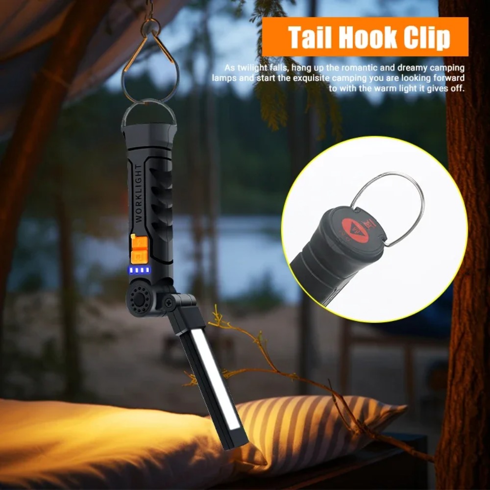 مصباح يدوي COB LED محمول USB ق - مراجعة Outdoor Lighting Setup وسعره