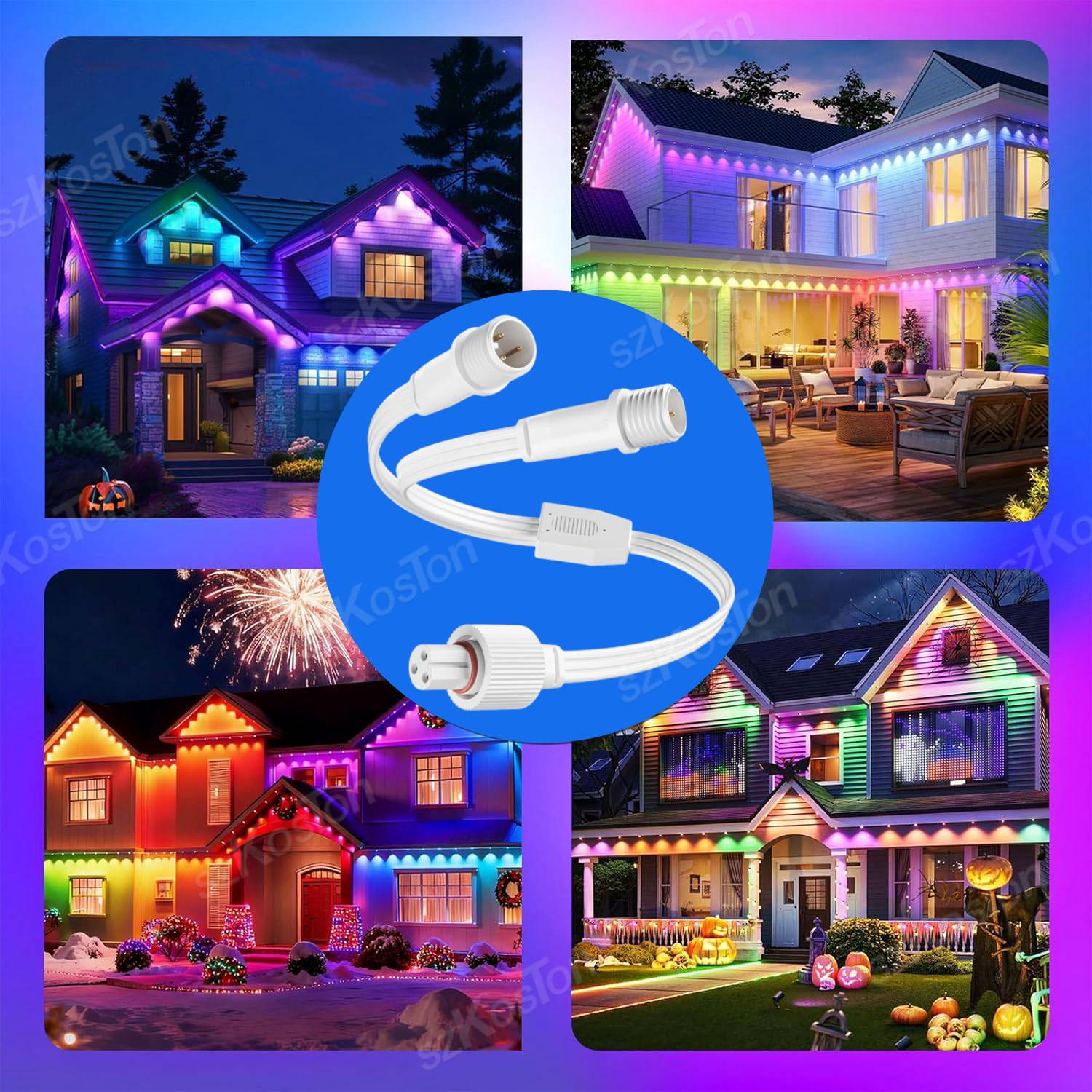 موصل على شكل Y لأضواء Govee ال - مراجعة Outdoor Lighting Cable وسعره