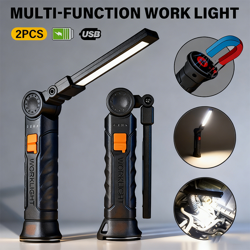 المحمولة COB مصباح ليد جيب USB - مراجعة Outdoor Lighting Setup وسعره