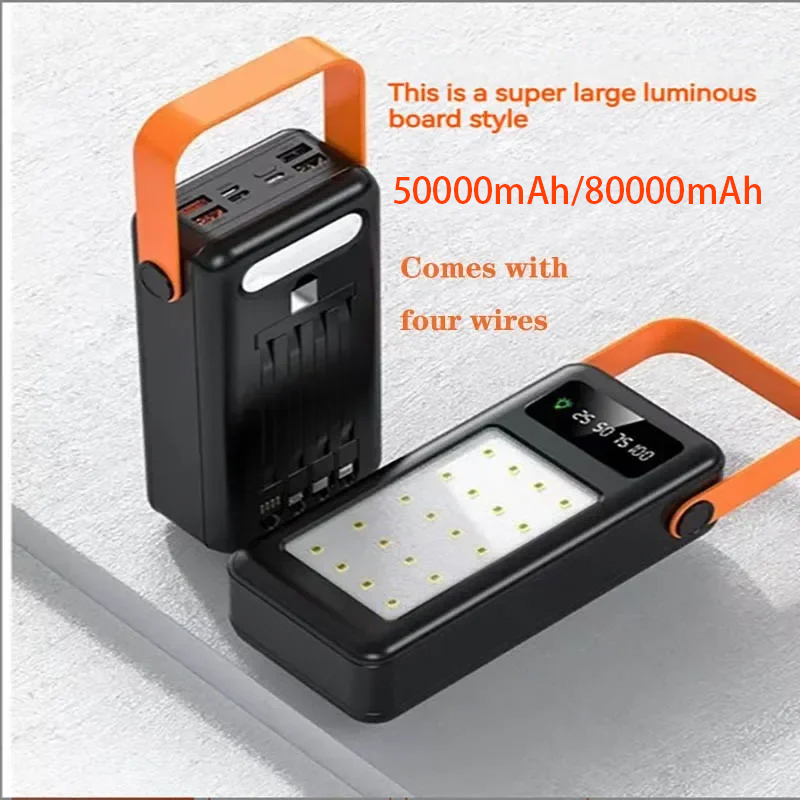 بنك طاقة محمول بسعة 50000 مللي - مراجعة Outdoor Lighting Cable وسعره