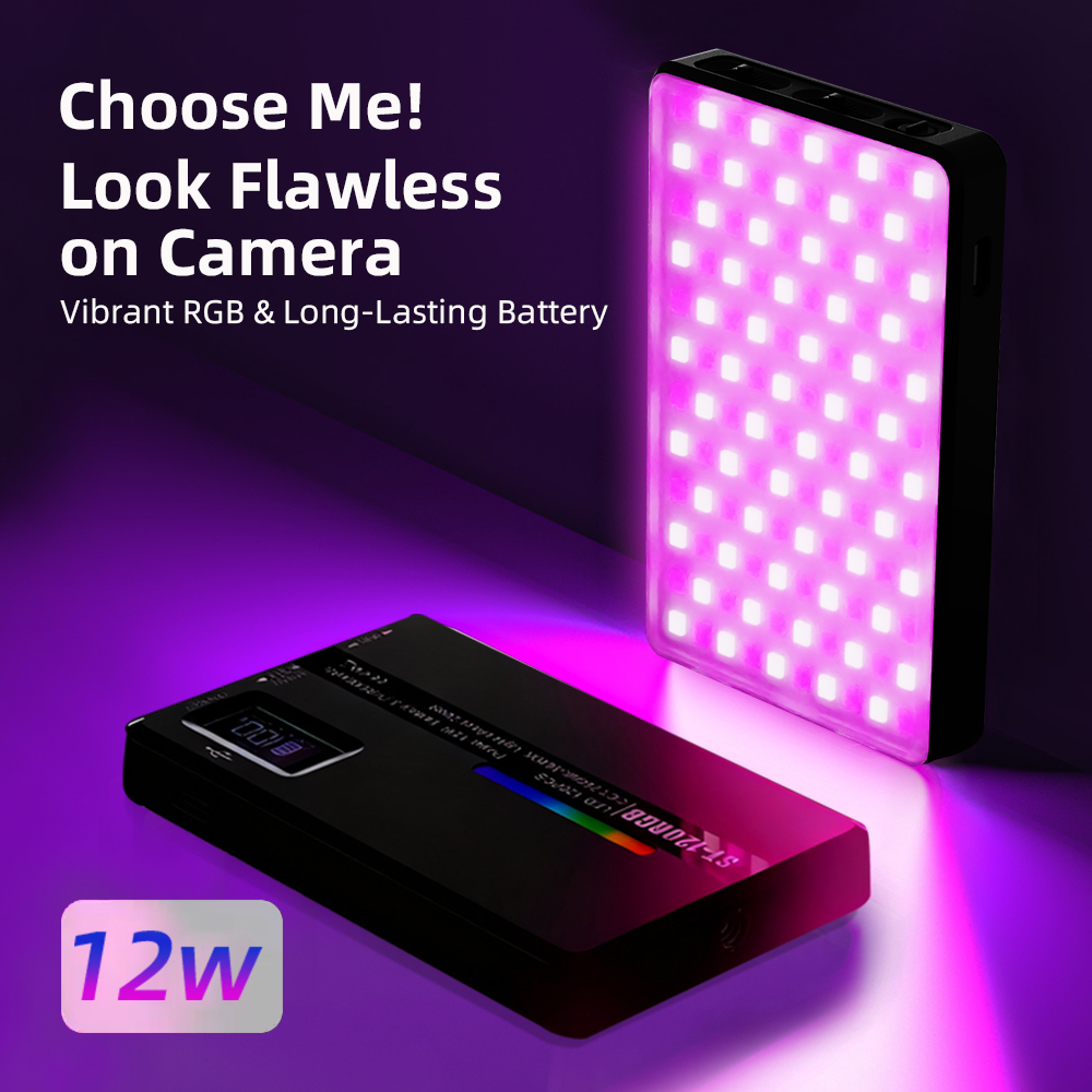 ST-120 RGB كامل اللون التصوير  - مراجعة Outdoor Lighting Kit Photography وسعره