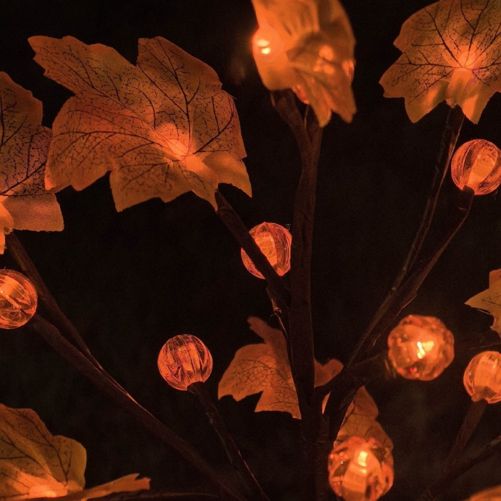 مصباح شمسي خارجي بـ20 مصباح LE - مراجعة Outdoor Lighting Tree وسعره