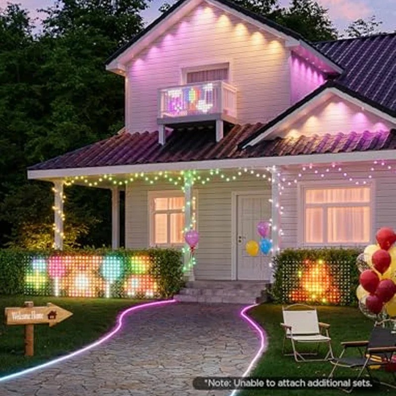 أضواء شبكية ذكية للاستخدام الخ - مراجعة Outdoor Lighting Grid Screen وسعره