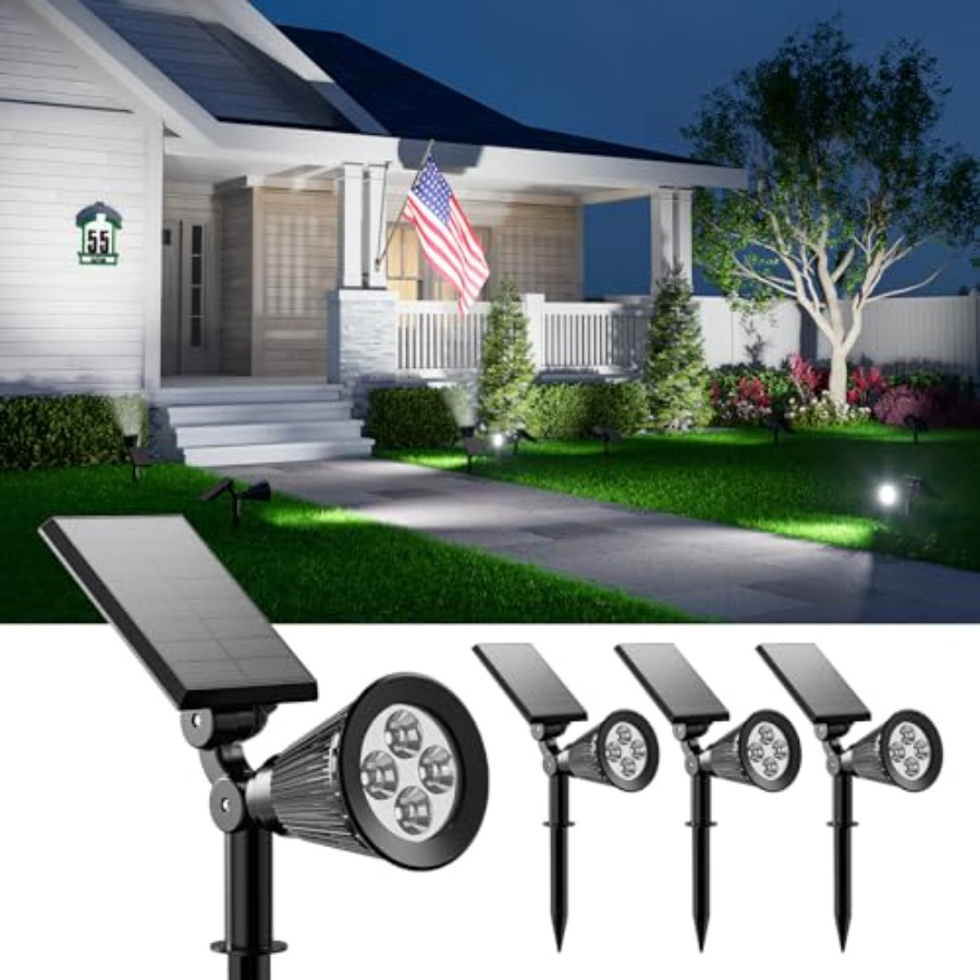 أضواء شمسية خارجية مقاومة للما - مراجعة Outdoor Lighting Tree وسعره