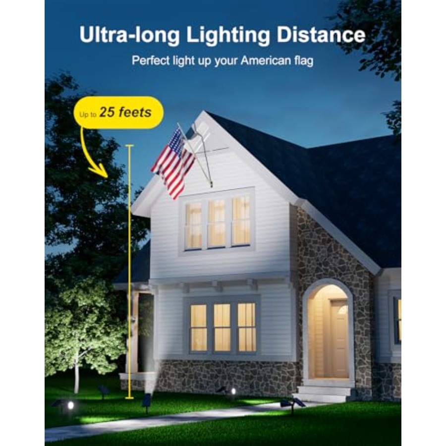 أضواء شمسية خارجية مقاومة للما - مراجعة Outdoor Lighting Tree وسعره