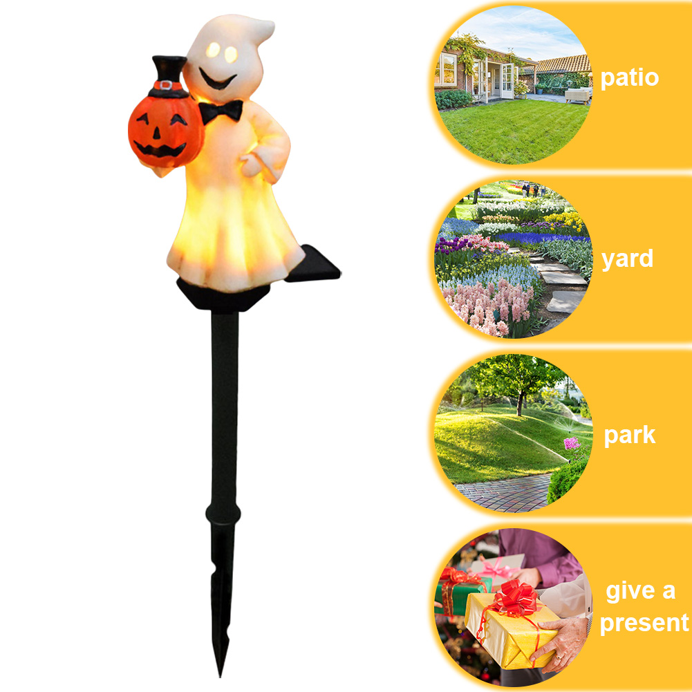 إضاءة ممر الهالوين الخارجية عل - مراجعة Outdoor Lighting Yard Stakes وسعره