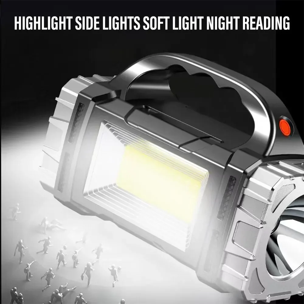 مصباح يدوي LED شمسي عالي الطاق - مراجعة Outdoor Lighting Setup وسعره