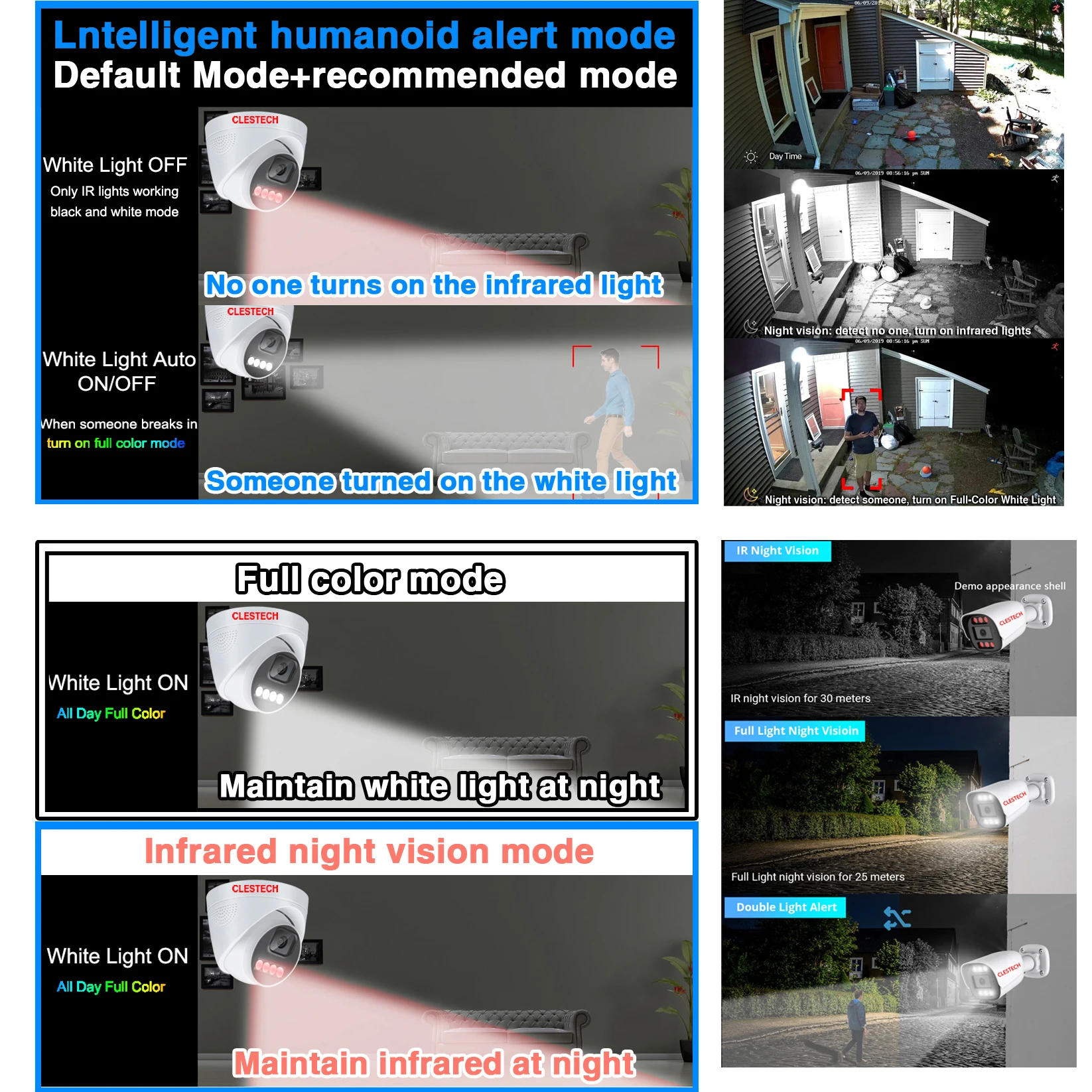 AI الصوت IP POE كاميرا 5MP 4MP - مراجعة Outdoor Lighting Options وسعره