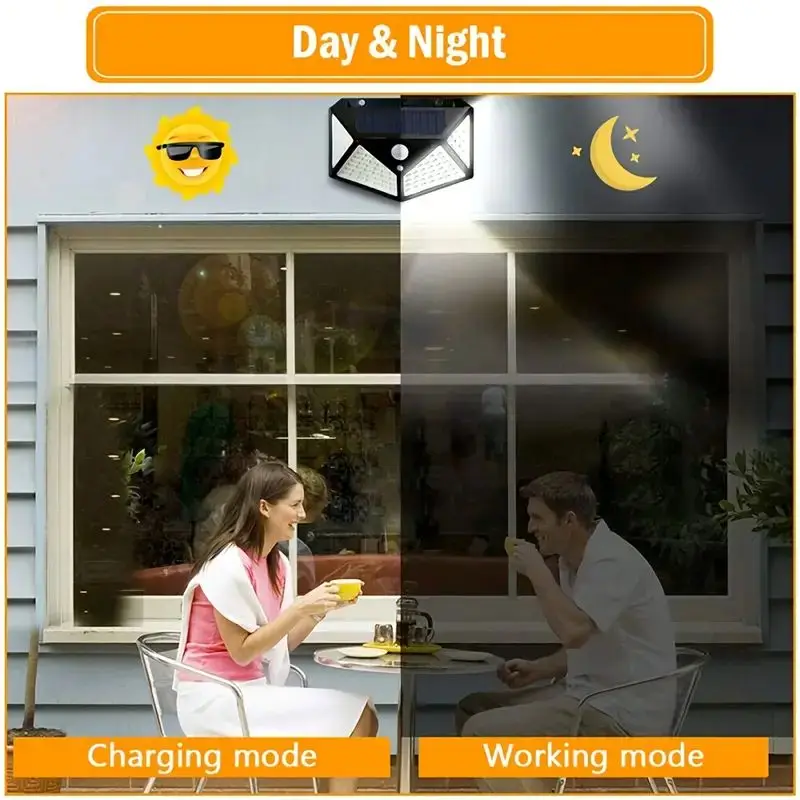 مصباح حديقة شمسي خارجي بـ 100  - مراجعة Photocell Outdoor Lighting وسعره