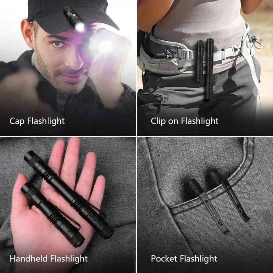 1-4 قطعة قلم LED صغير محمول ضو - مراجعة Outdoor Lighting Setup وسعره