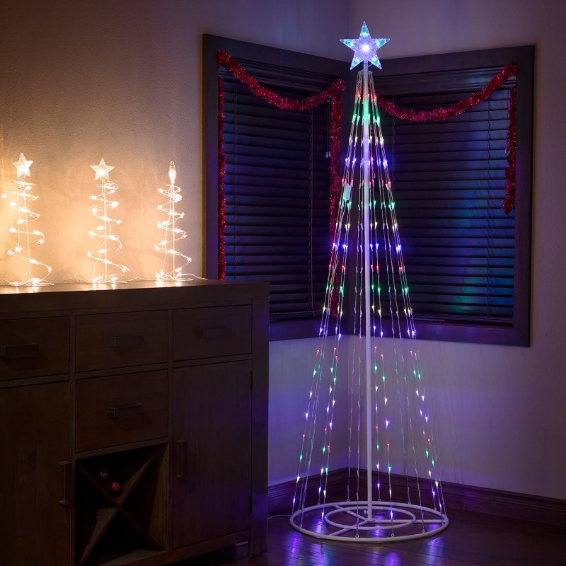 ضوء سلسلة LED مع وحدة تحكم ، ح - مراجعة Outdoor Lighting Tree وسعره