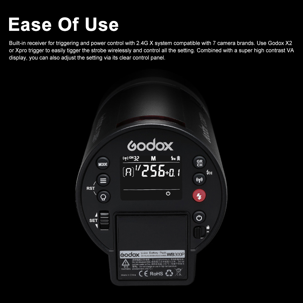 Godox AD300Pro ضوء فلاش خارجي  - مراجعة Outdoor Lighting Kit Photography وسعره
