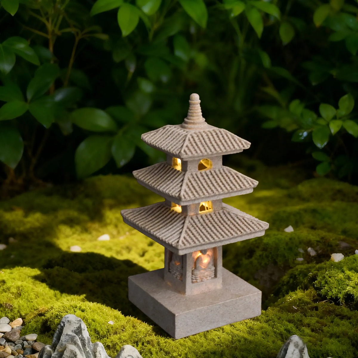 أضواء حديقة تعمل بالطاقة الشمس - مراجعة Outdoor Lighting Japanese وسعره