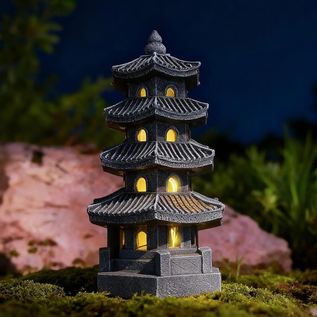 أضواء حديقة تعمل بالطاقة الشمس - مراجعة Outdoor Lighting Japanese وسعره