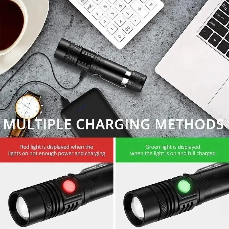 مصباح يدوي LED قابل لإعادة الش - مراجعة Outdoor Lighting Setup وسعره