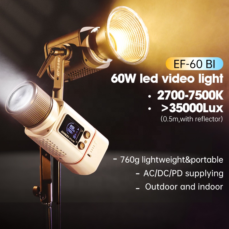 طقم إضاءة فيديو LED محمول فائق - مراجعة Outdoor Lighting Kit Photography وسعره