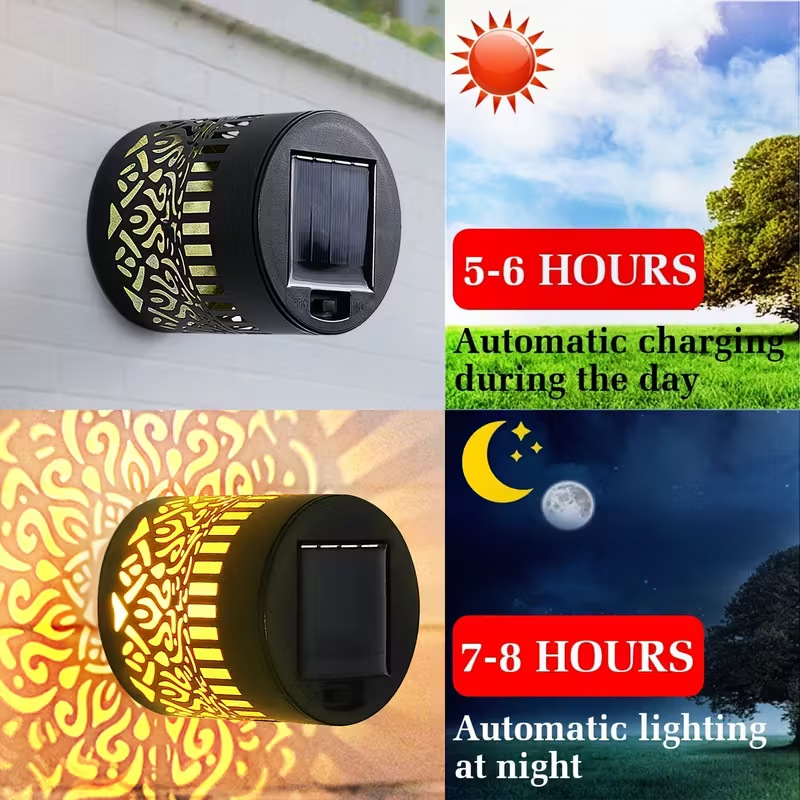 مصباح جداري شمسي LED بتصميم ما - مراجعة Photocell Outdoor Lighting وسعره