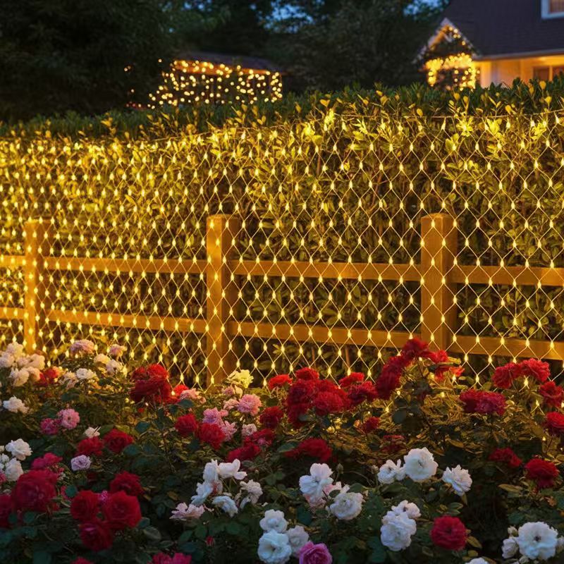 أضواء شبكية خارجية مقاومة للما - مراجعة Outdoor Lighting Grid Screen وسعره