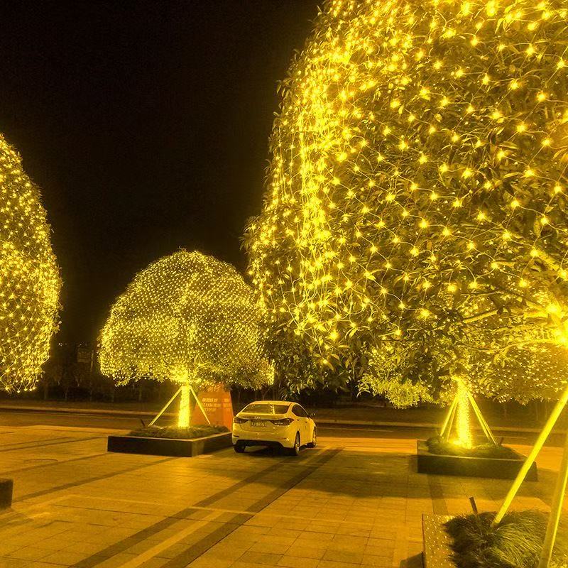أضواء شبكية خارجية مقاومة للما - مراجعة Outdoor Lighting Grid Screen وسعره