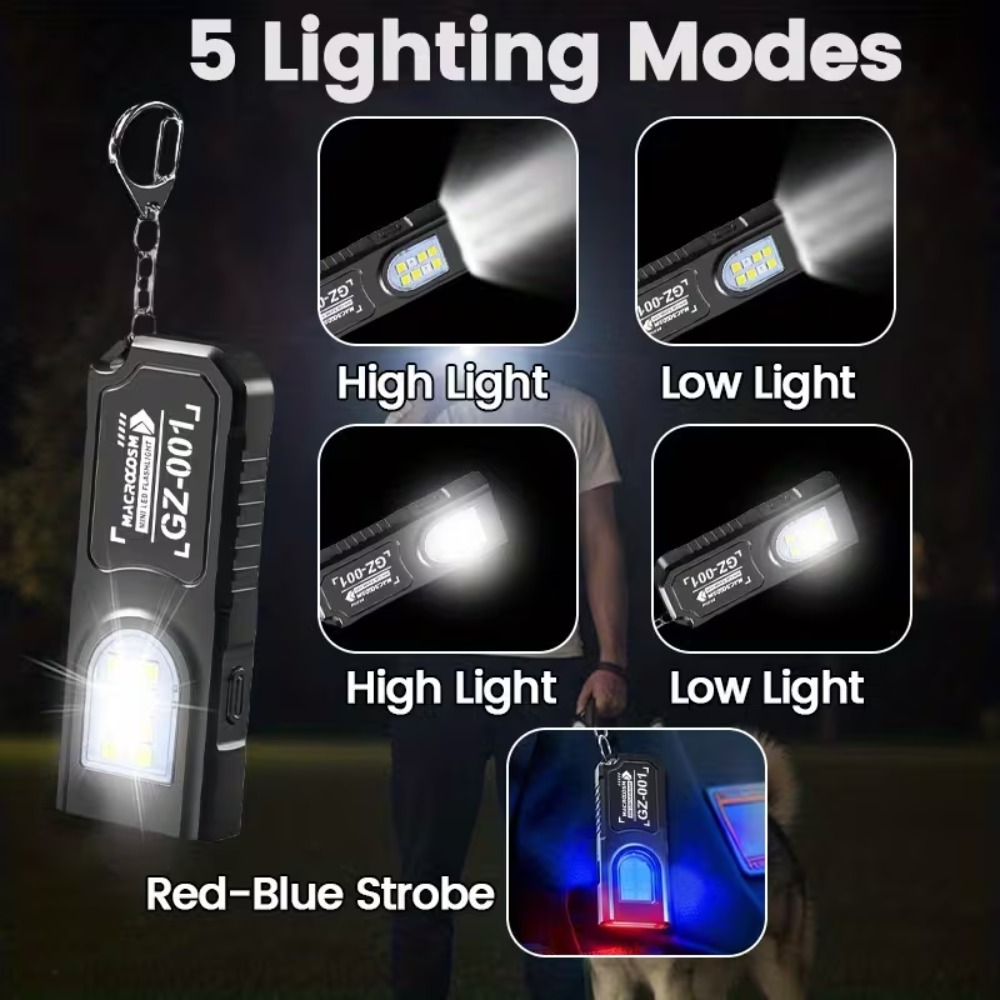 مصباح يدوي صغير COB LED بسلسلة - مراجعة Outdoor Lighting Setup وسعره