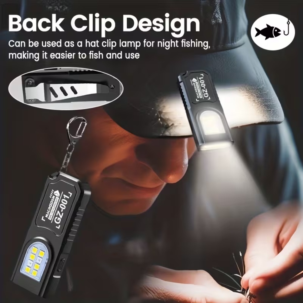 مصباح يدوي صغير COB LED بسلسلة - مراجعة Outdoor Lighting Setup وسعره
